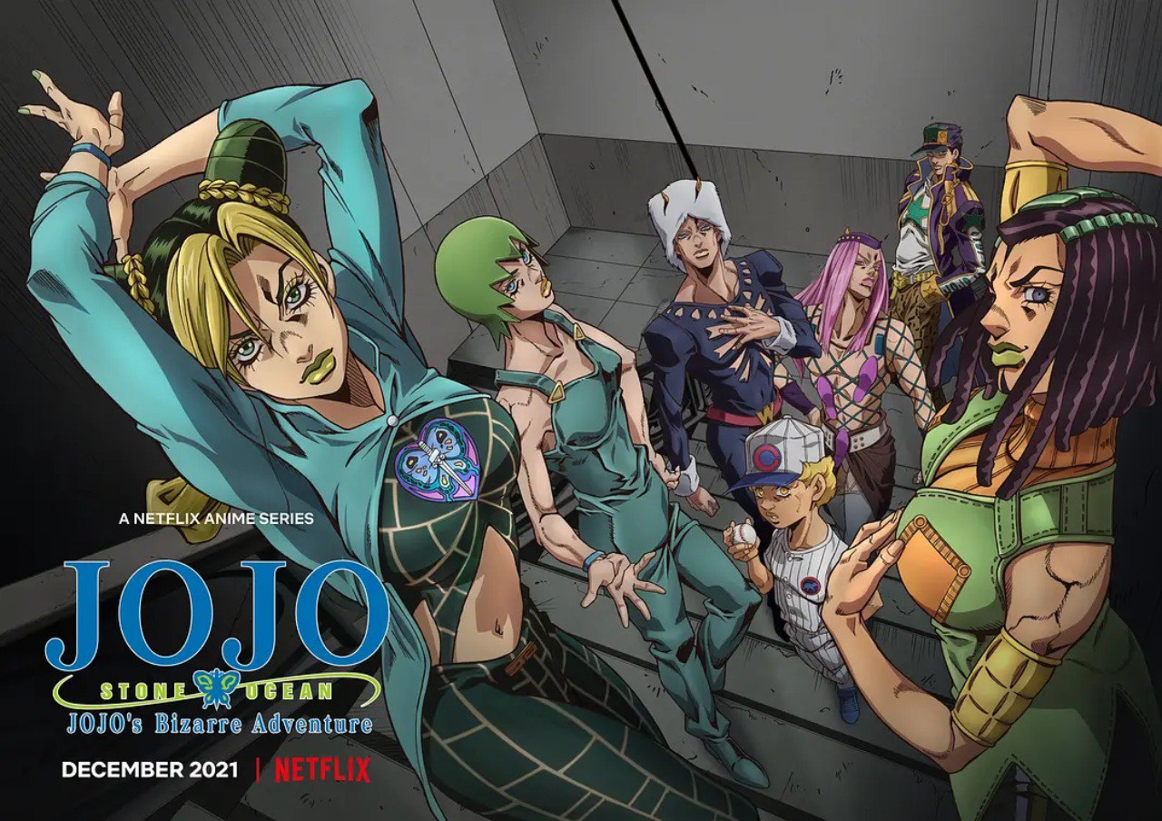 JOJO奇妙冒险石之海 全12集 日英语中字1080P, 10.18G